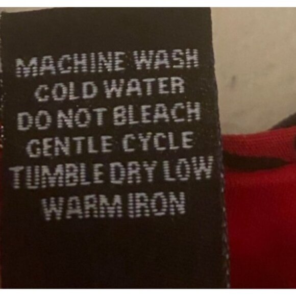 Hot Topic Red & Black Gothic Skull Lace-Up Sleeveless Dress XXL - Picture 10 of 14